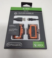 Play & Charge Kit For Xbox One Controller Series, by Power A OPEN BOX
