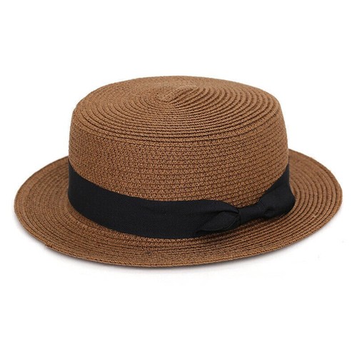 Florentiner Kreissäge Damen Melone Bowler Sonnenhut Strandkappe Panamahut Hut - Bild 7 von 15