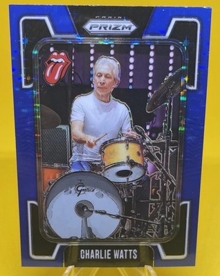 2025 Prizm The Rolling Stones Charlie Watts Blue Prizm #53 