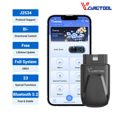  VDIAGTOOL D200 OBD2 Diagnosegerät Bluetooth ALLE System KFZ Scanner 23 Reset