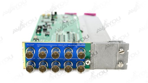 Amplificador de distribución de video analógico Miranda GV VEA-1023 con ecualizador densidad 3 DRP + Ext - Imagen 4 de 4