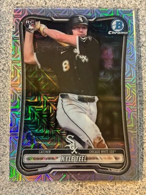 2026 Bowman #19 Kyle Teel Chrome Mojo Refractors