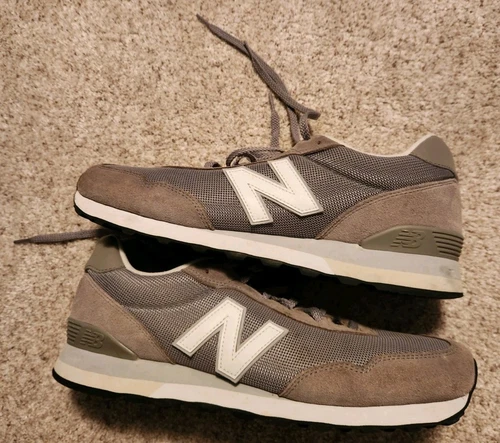 New Balance ML515V3 Classic Grigio Bianco Scarpe Sneakers da Corsa Uomo Taglia 13