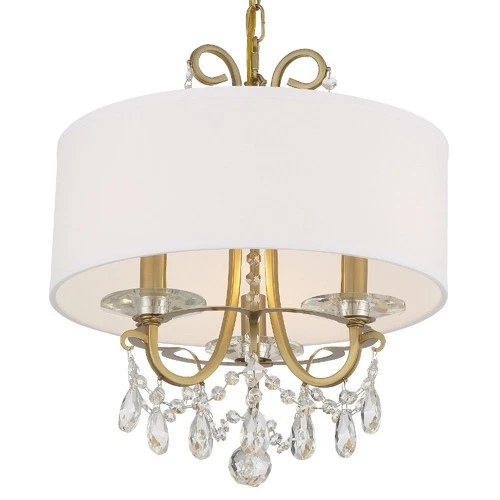 Crystorama Lighting - Three Light Chandelier - Chandelier - Othello - 3 Light - Picture 2 of 4