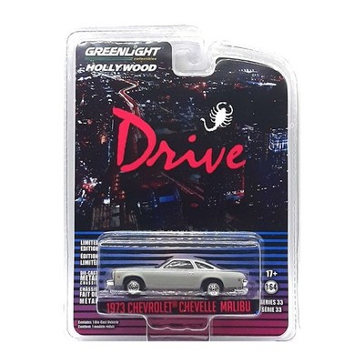 Greenlight 44930-C Chevrolet Chevelle Malibu ''Drive'' grau matt 1973 - Hollywood