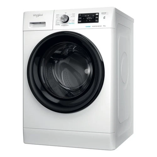 Whirlpool Lavatrice 9 Kg 6 SENSO FFB 9479 BV IT White e Black classe A
