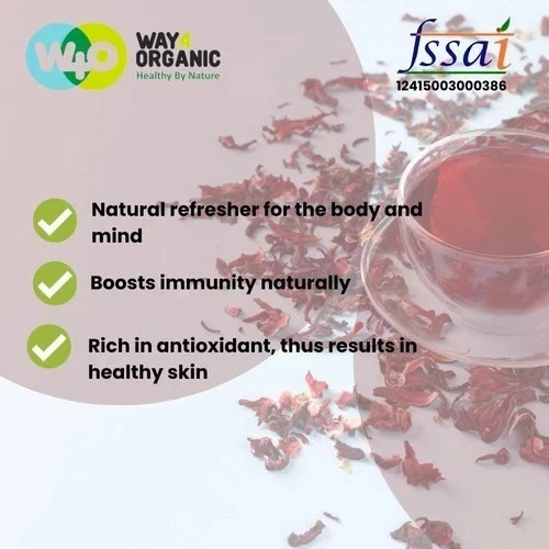 WAY 4 ORGANIC W4O Hibiscus Tea 30TB