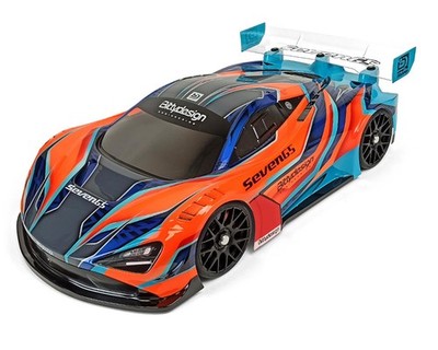 Bittydesign Seven65 1/8 On-Road GT Body (Clear) [BDYGT8-S65]