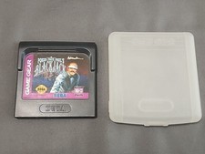 Poker Face Paul's Blackjack Sega Game Gear Cartridge And Plastic Case