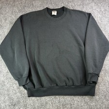 Vintage 90s jerzees Oversized faded black sweatshirt size 3x fits like xl