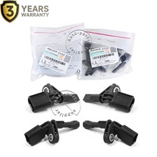 4-pack Abs Wheel Speed Sensor For Vw Golf Jetta Skoda Front Rear Left Right 4-pack Abs Wheel Speed Sensor For Vw Golf Jetta Skoda Front Rear Left Right