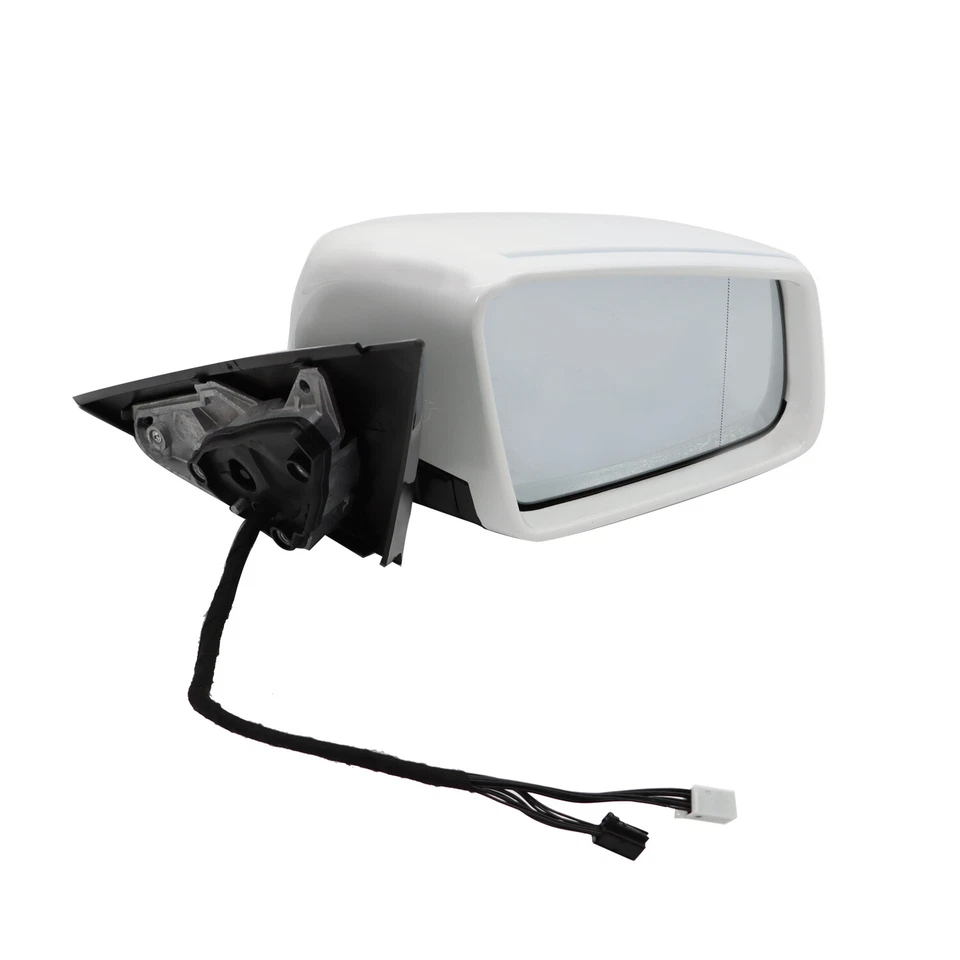 Espejo retrovisor derecho pasajero mercedes e350 e400 e550 2010-2015 2016 blanco Foto 2 de 4