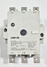 Allen-Bradley Contactor CAB6-105 160A 75HP Coil 110-127V 50/60Hz