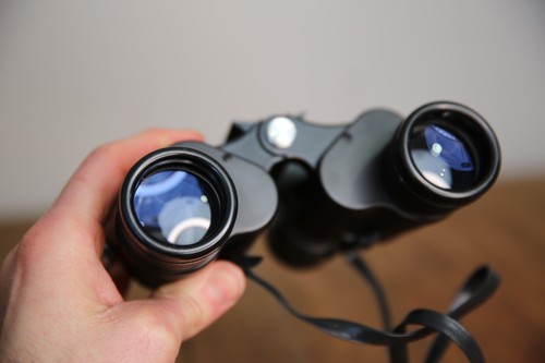 Vintage Bushnell Binoculars 7 x 35 Fully Coated Optics Insta Focus Case hunting - Picture 2 of 10