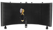 Rockville RCM02 Pro Studio Recording Condenser Microphone Mic Shock Mount Shield