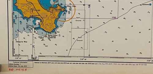 Admiralty 1792 China South East Coast Approaches Shantou Including Chaozhou Gang - Picture 3 of 11