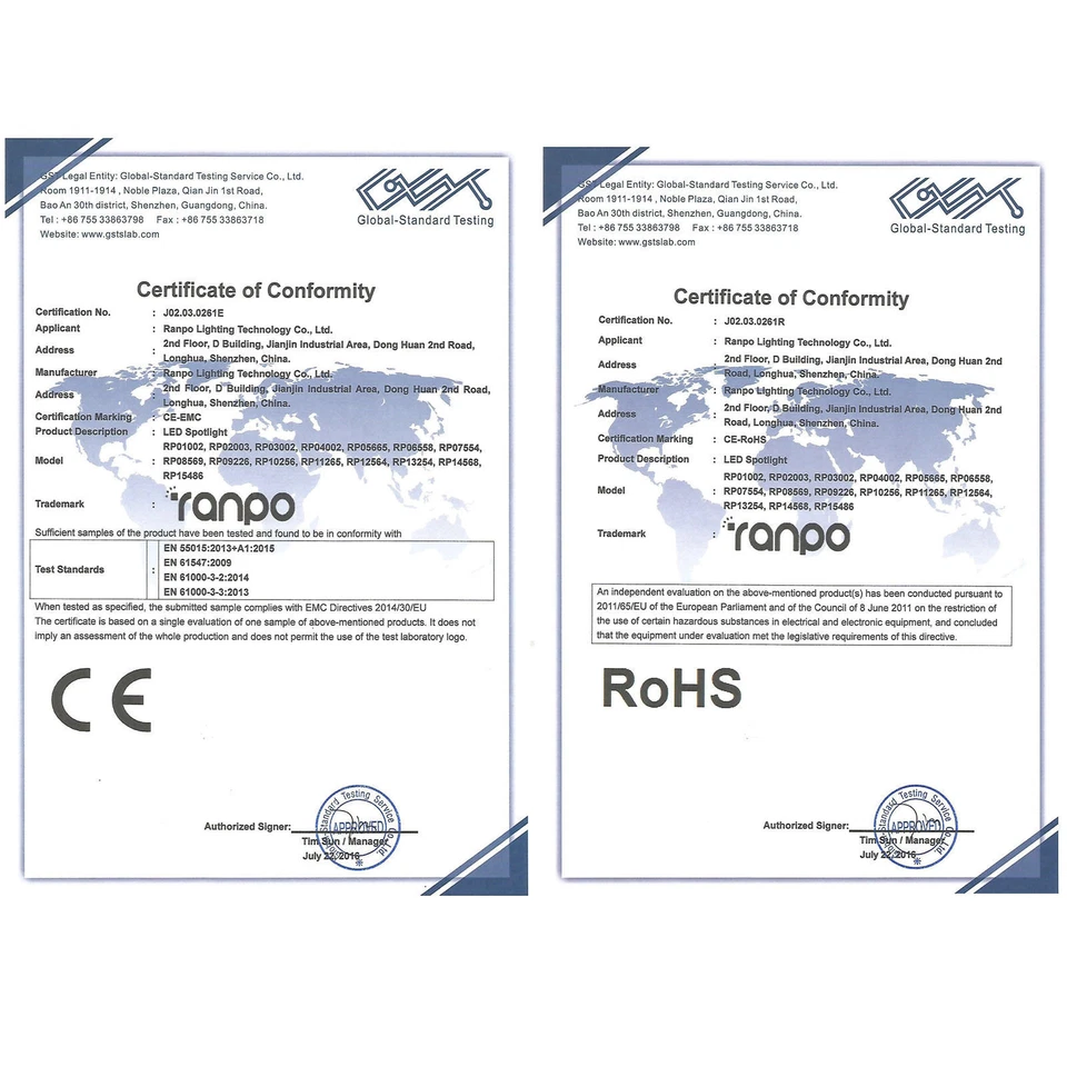 High Power 3W to 18W LED Dimmable Recessed Ceiling Downlight Lamp Lights Bulb - Image 2 of 4