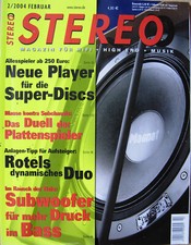 Stereo 2/04 Rotel RA 1062, audio progressivo A1, fonosofia n. 1, Nubert AW 880