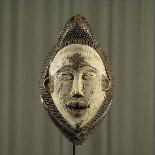 59650) Maske Punu Gabun Afrika Africa Afrique mask masque ART KUNST - Afbeelding 1 van 1