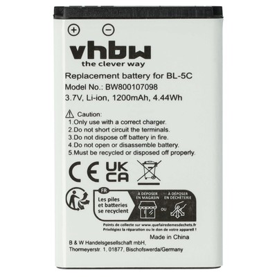 Akku für Onext Active Phone Hit Simple Skylink Classic 1200mAh