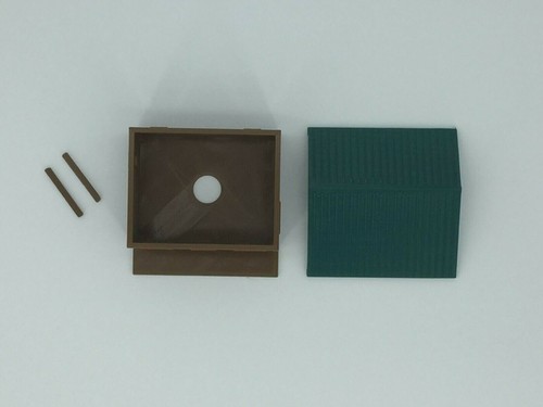 "The Outdoor Series" - Cabin #5 - Camping - Modeled in Color - N Scale 1:160 3D - Picture 11 of 12