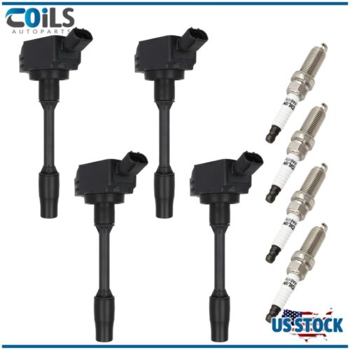 4 Ignition Coils & Spark Plugs Pcak For Lexus LS500 2018-2020 2021 UX250h 2019