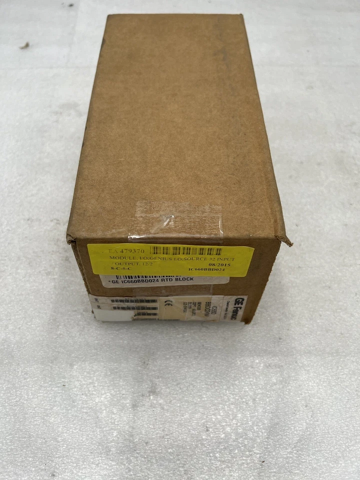 GE FANUC GENIUS  IC660BBD024W GENIUS 32PT SOURCE BLOCK 12/24VDC STOCK 3333 - Image 2 of 2
