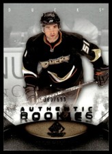 2010-11 SP Game Used ROOKIES Kyle Palmieri Rookie 360/699 Anaheim Ducks #115