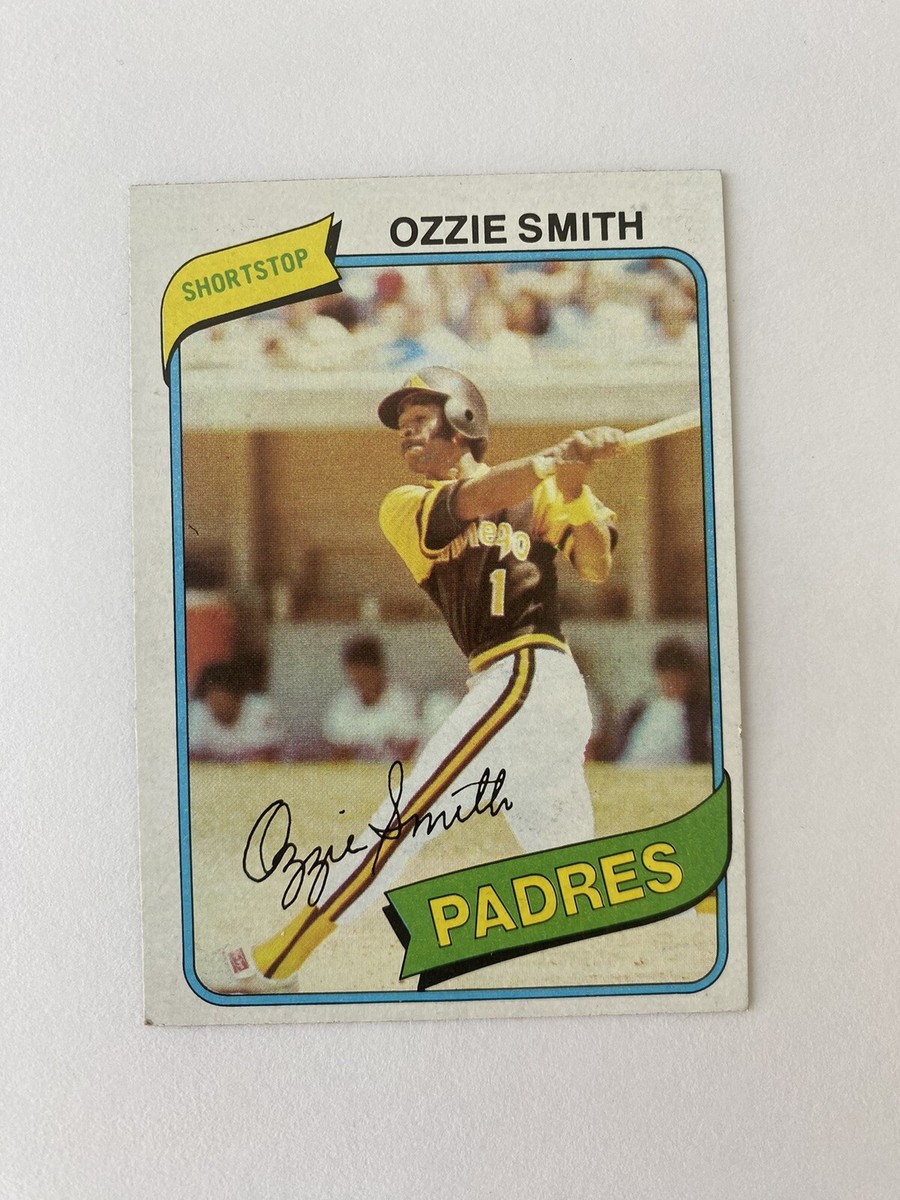 1980 Topps - #393 Ozzie Smith Baseball Card RARE | eBay