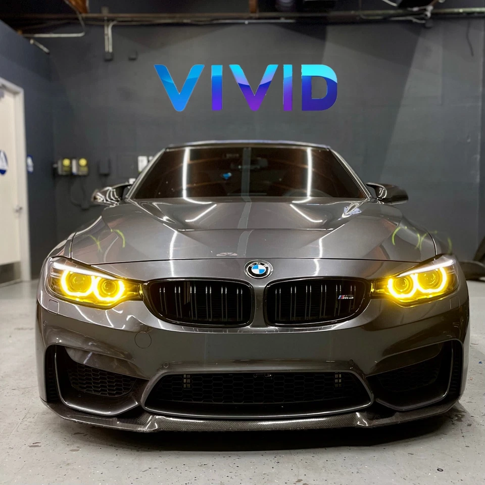 BMW M3/M4/4 Series RGB COLOUR DRL LED Headlights F80/F82/F83/F32/F33/F36 2014-16 - Image 3 of 4