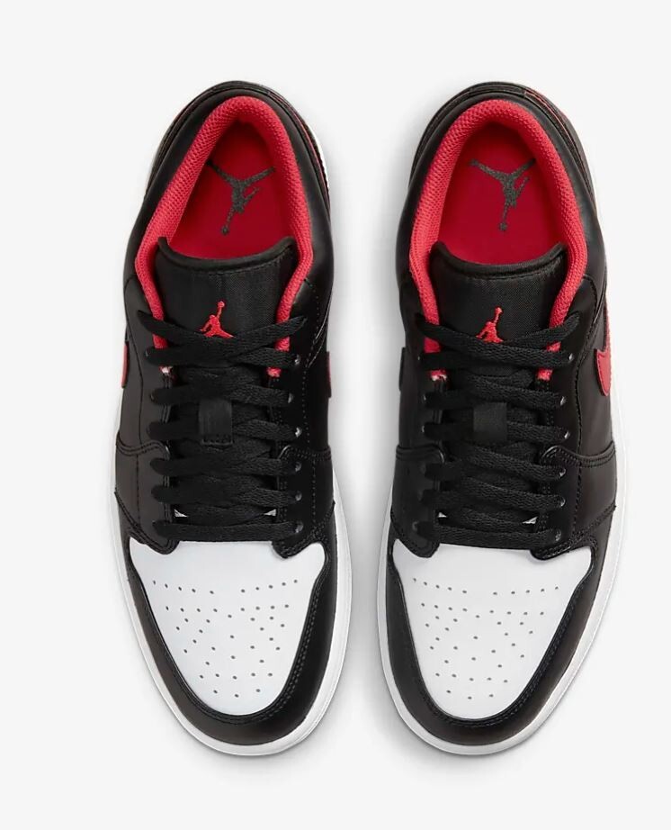 NIKE / ローカットスニーカー_553558-063/29cm/BLK Size 11 Nike Men Air Jordan 1 Low Shoes 553558 063 Black Red White