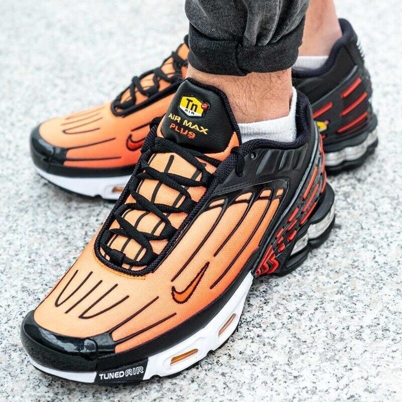 Nike Air Max Plus III 3 Black Orange Tiger White TN CD7005 Nike Air Max Plus III 3 Black Orange Tiger White TN CD7005