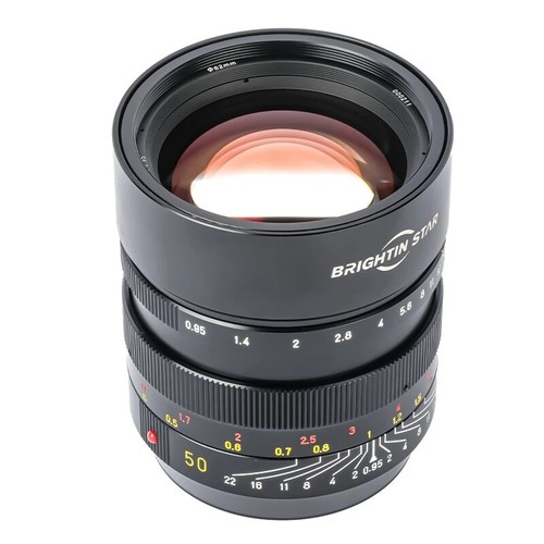 BRIGHTIN STAR 50mm F0.95 II Large Aperture Full Frame Lens Canon Nikon Sony L - Picture 2 of 7
