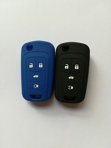 2pcs Fob Key Cover for 12 Chevrolet Camaro Cruze Volt Equinox Spark Malibu Sonic