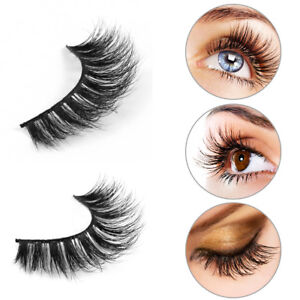 Mink Lashes Magnetic 3D Eyelashes Handmade Natural False ...