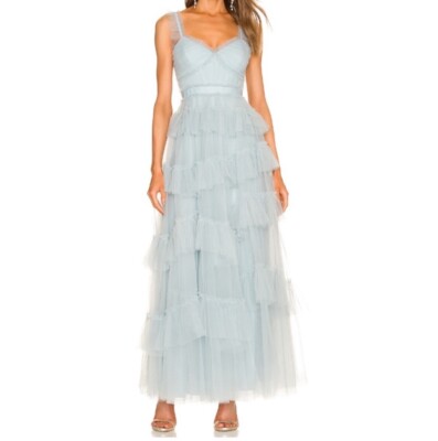 bcbc max azria flo dress in blue depth color Melissa Dress Aqua / 6