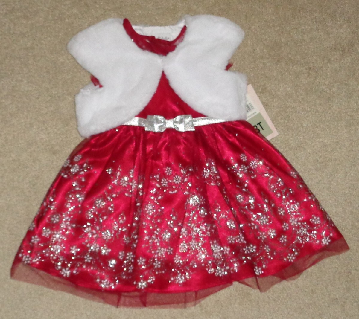red dress with white shrug POPPY DRAPE , ., ., Shop this look