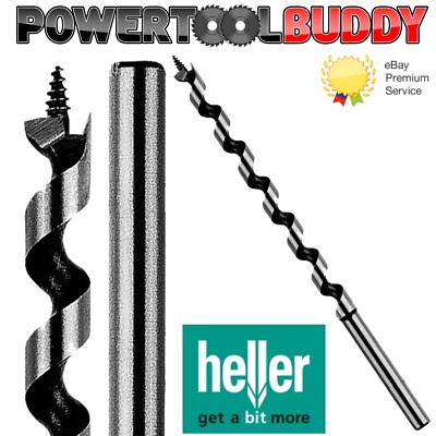 Heller Lewis Universal Erdbohrer Sechskantschaft selbstsenkende Bohrer Vollholz 0398