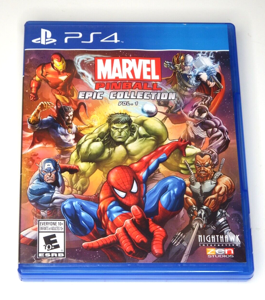 Marvel Pinball: Epic Collection Vol. 1 (Sony PlayStation 4, 2016) PS4