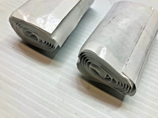 Lot of TWO Black Butyl Mastic Sealing Rubber Tape Roll 2-1/2"X 24"