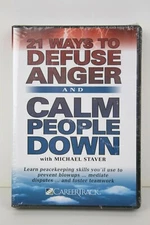 21 Ways to Defuse Anger and Calm People Down CD's 1 - 4 Staver CareerTrack 2005