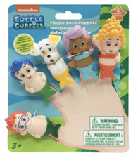 Nickelodeon Bubble Guppies Finger Puppets - Educational, Party Favors, Bath Toys