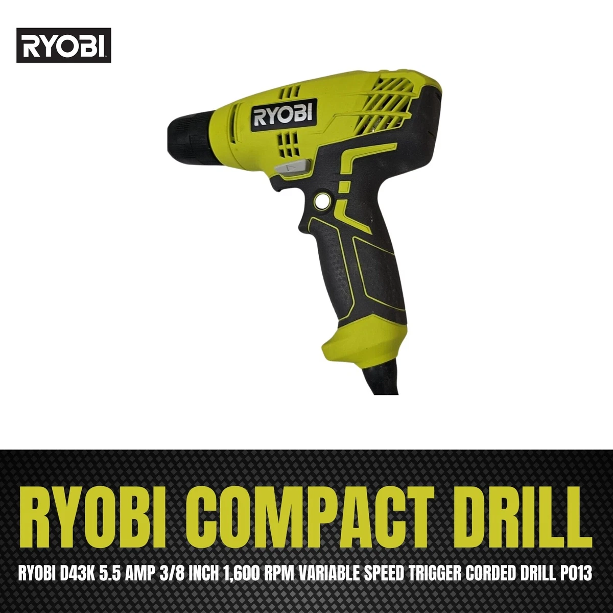 Ryobi d43k clearance