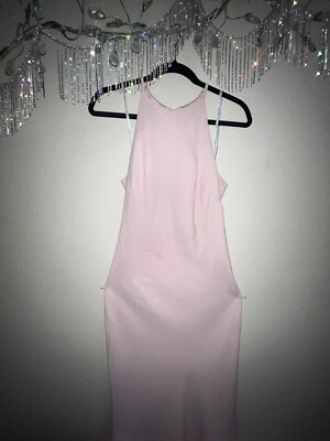 Light Pink Calvin Klein Halter Dress w/ Tail -Size 6 | eBay Light Pink Calvin Klein Halter Dress w/ Tail -Size 6 | eBay