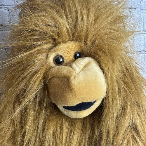 Vintage People Pals sitzender ORANG-UTAN Affe Affe pelzig Plüschtier Stofftier 1992 - Bild 2 von 9