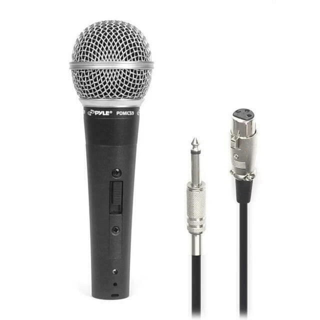 Pyle 2 Professional Dynamic Microphone, Unidirectional Handheld Mic PDMIC59 - Image 3 of 3