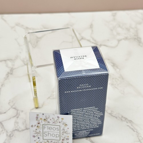 David Beckham Classic Blue Eau De Toilette 1.6 oz /50ml - SEALED & Authentic - Picture 3 of 3
