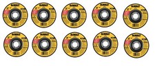 10 pack  DEWALT DW8424 4-1/2" x .0450" x 7/8" Metal and Stainless Cutting Wheel