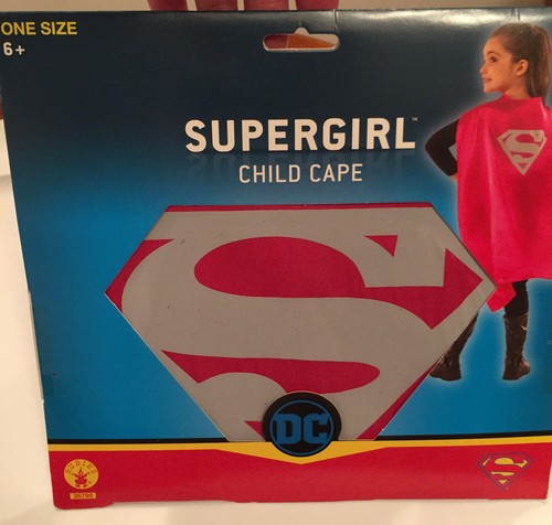 Capa de Superhéroe Talla Única DC Comics Elige Superman o Supergirl Disfraz de Rubí - Imagen 23 de 30