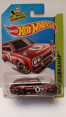 Hotwheels 2014 STH ’71 DATSUN 510 WAGON 2014 Hot Wheels '71 Datsun Bluebird 510 Wagon Super Treasure